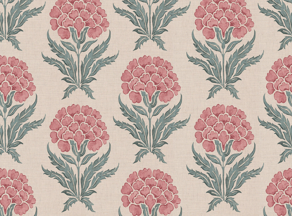 CW: Pink and duck egg | BASE: Mercia Linen