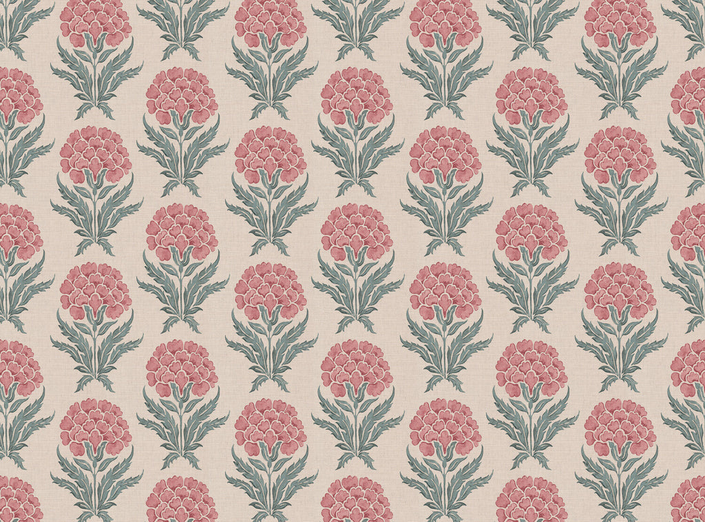 CW: Pink and duck egg | BASE: Mercia Linen