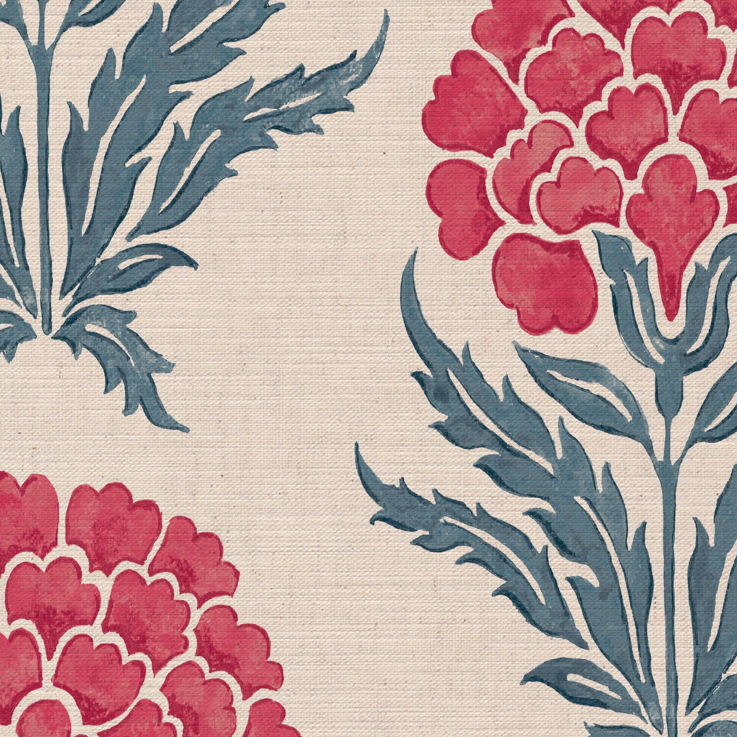 CW: Pinky red and blue | BASE: Mercia Linen | HERO