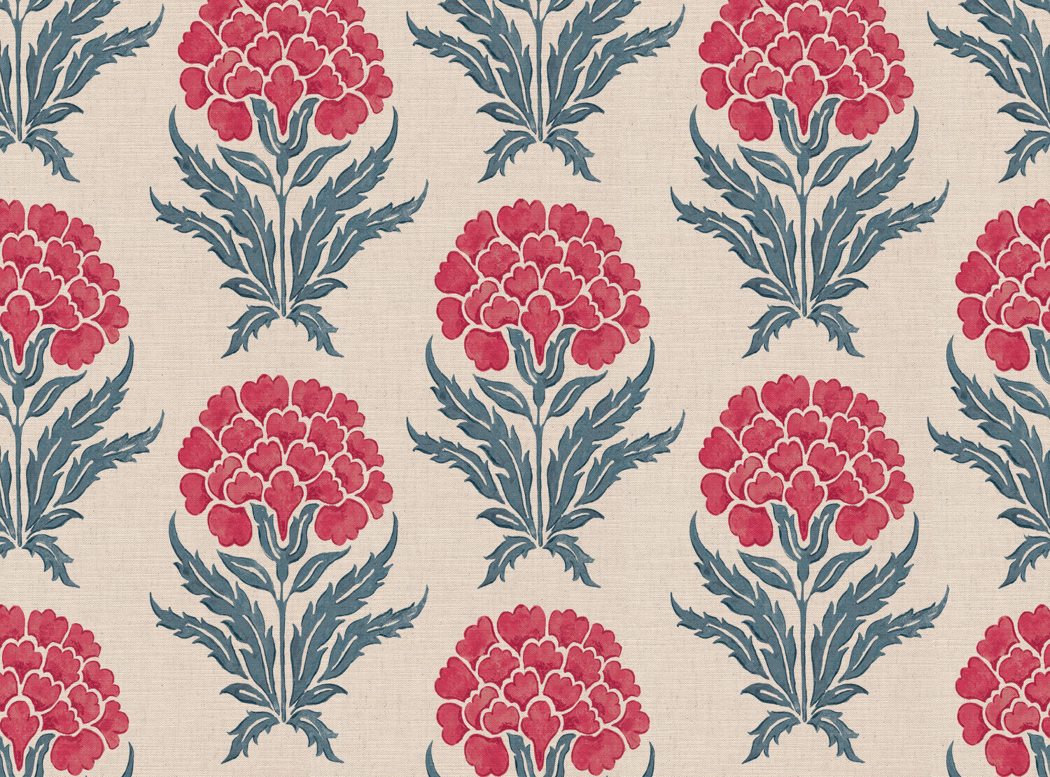 CW: Pinky red and blue | BASE: Mercia Linen