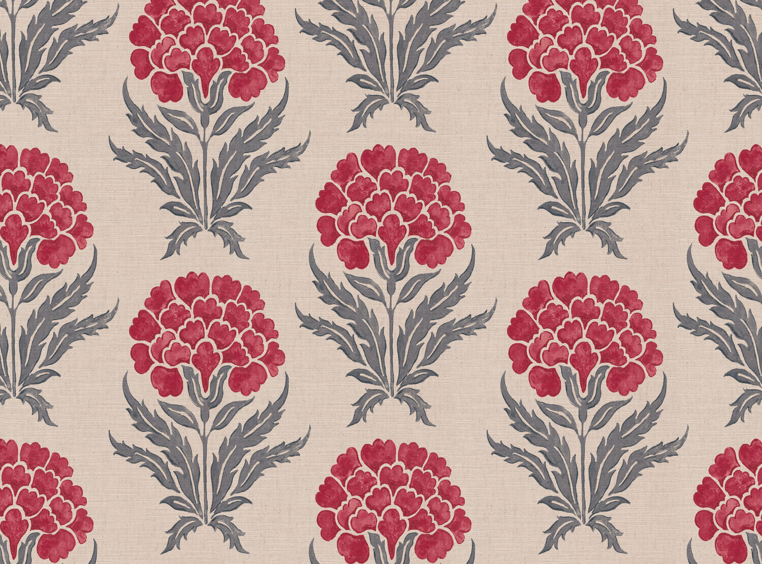 CW: Warm red and grey blue | BASE: Mercia Linen