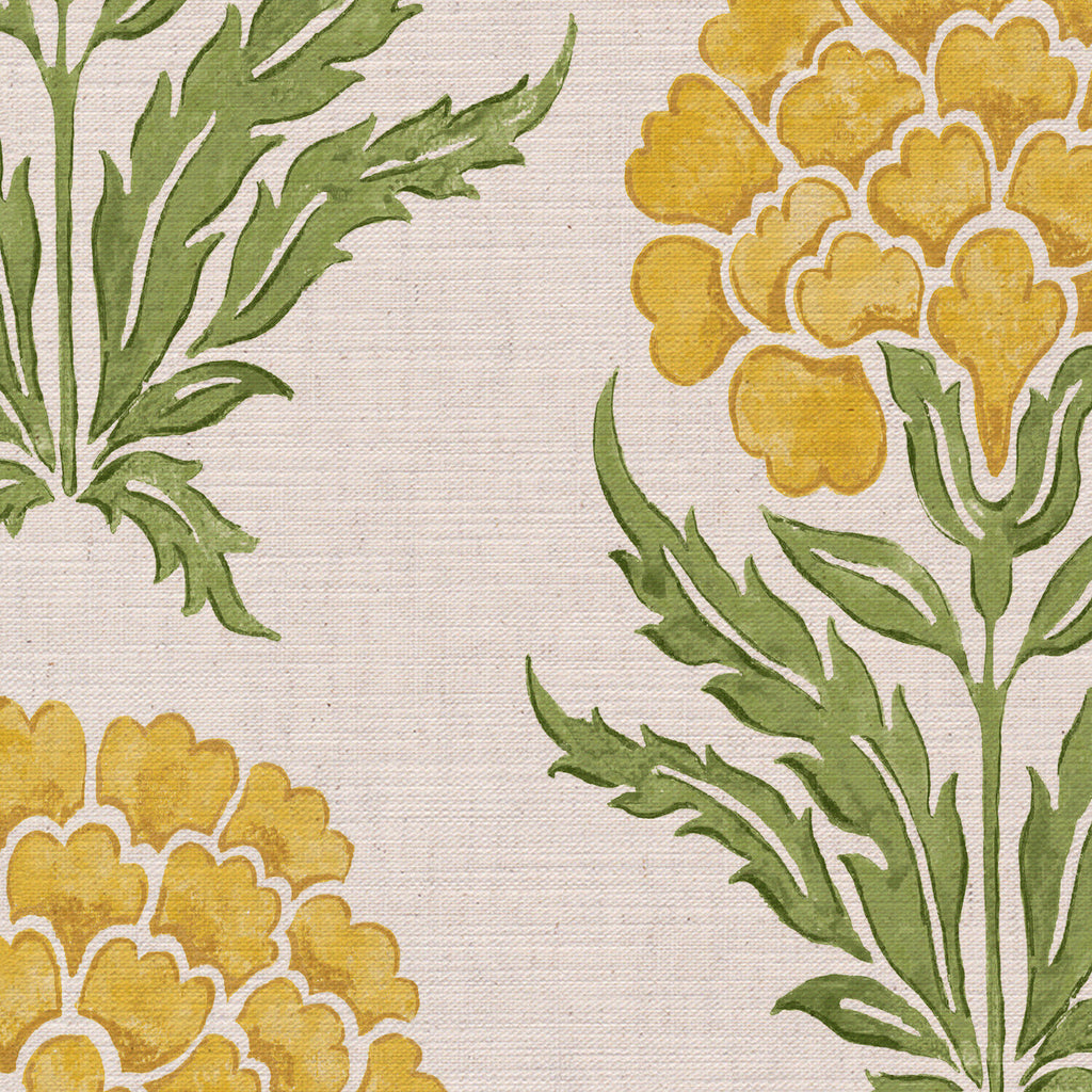 CW: Yellow and blue green | BASE: Mercia Linen | HERO