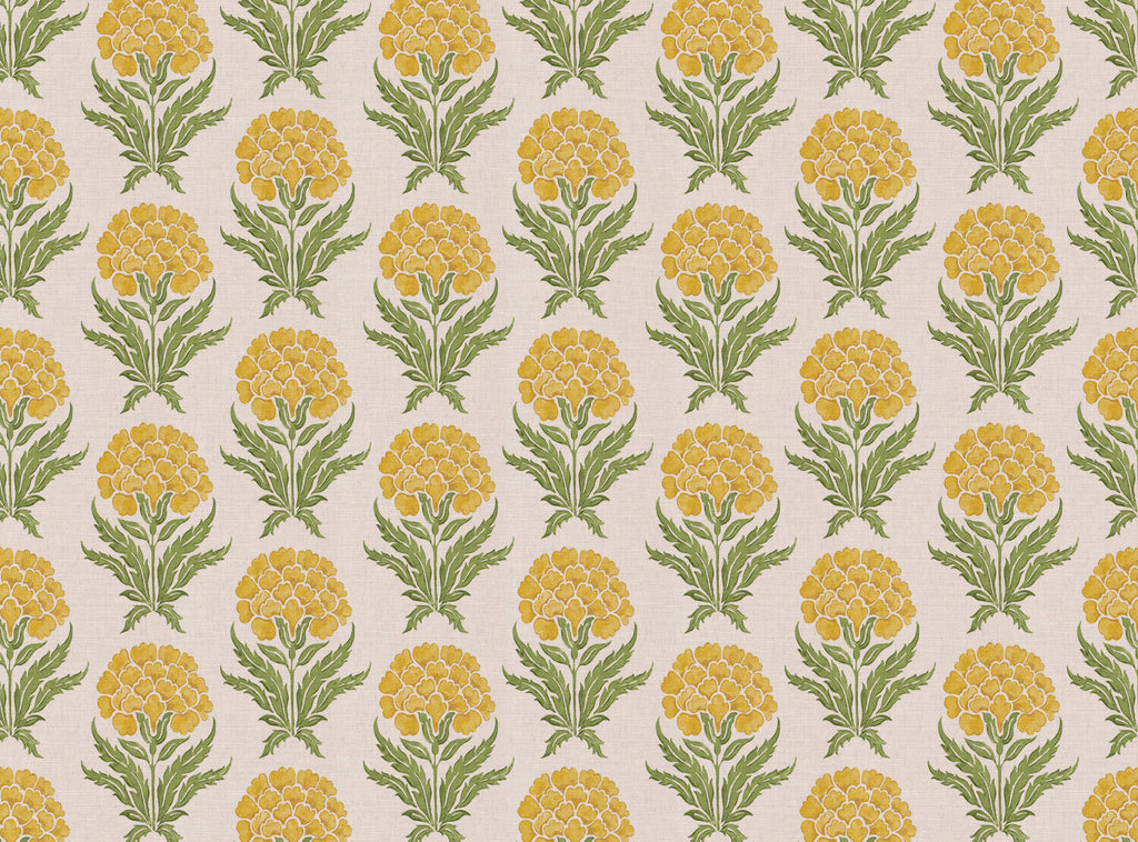 CW: Yellow and blue green | BASE: Mercia Linen