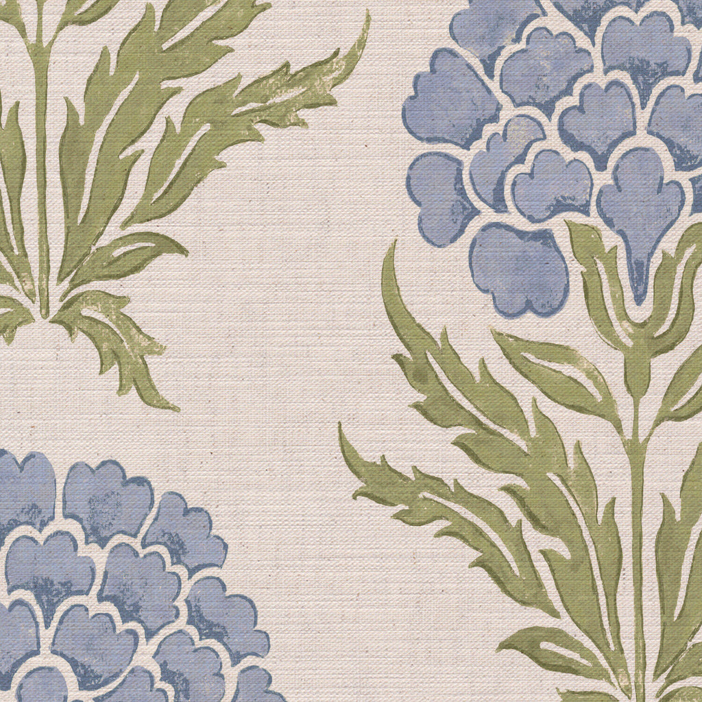 CW: Soft cornflower blue and green | BASE: Mercia Linen | HERO