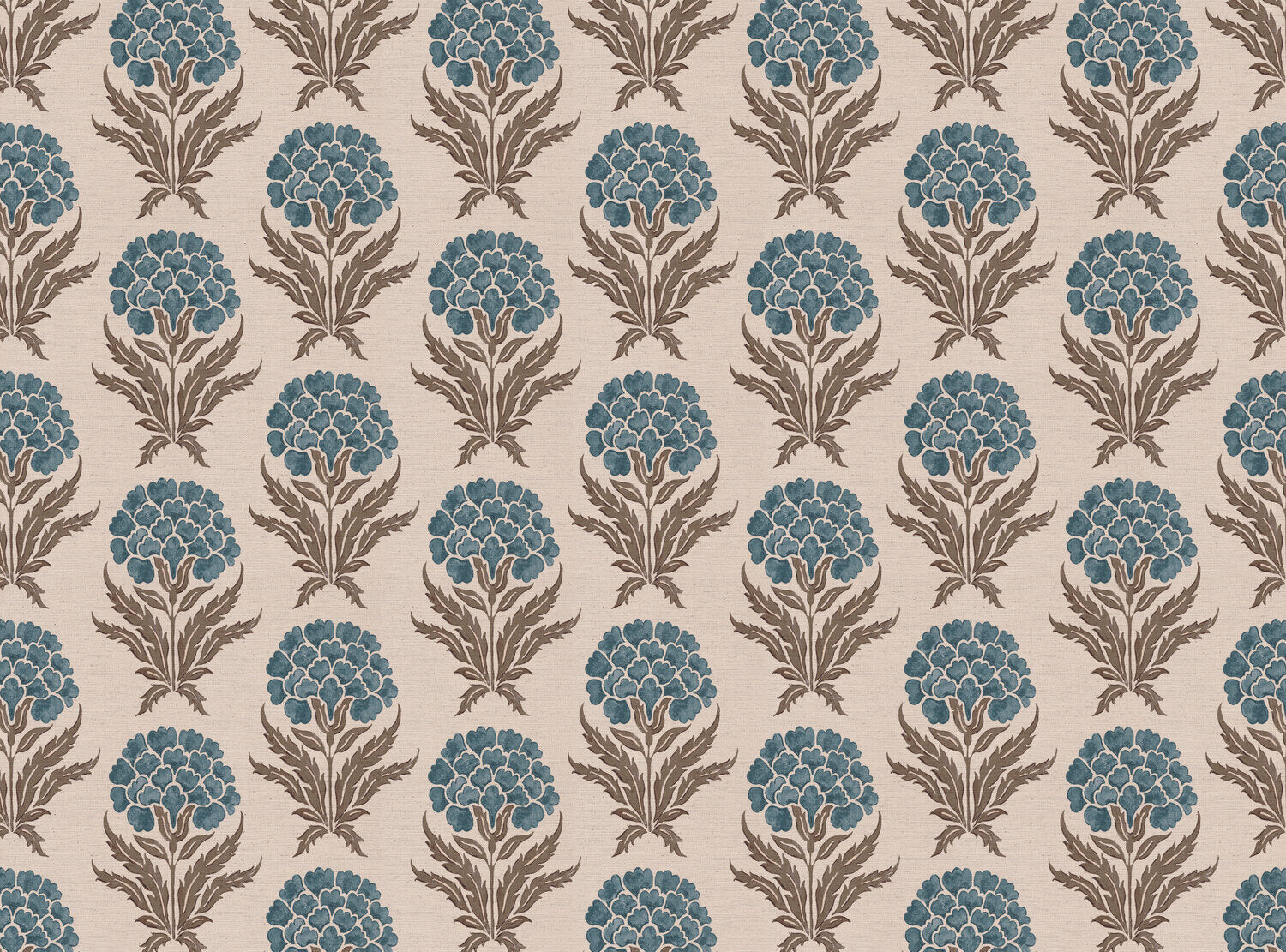 CW: Green blue and brown | BASE: Natural Luxury Linen