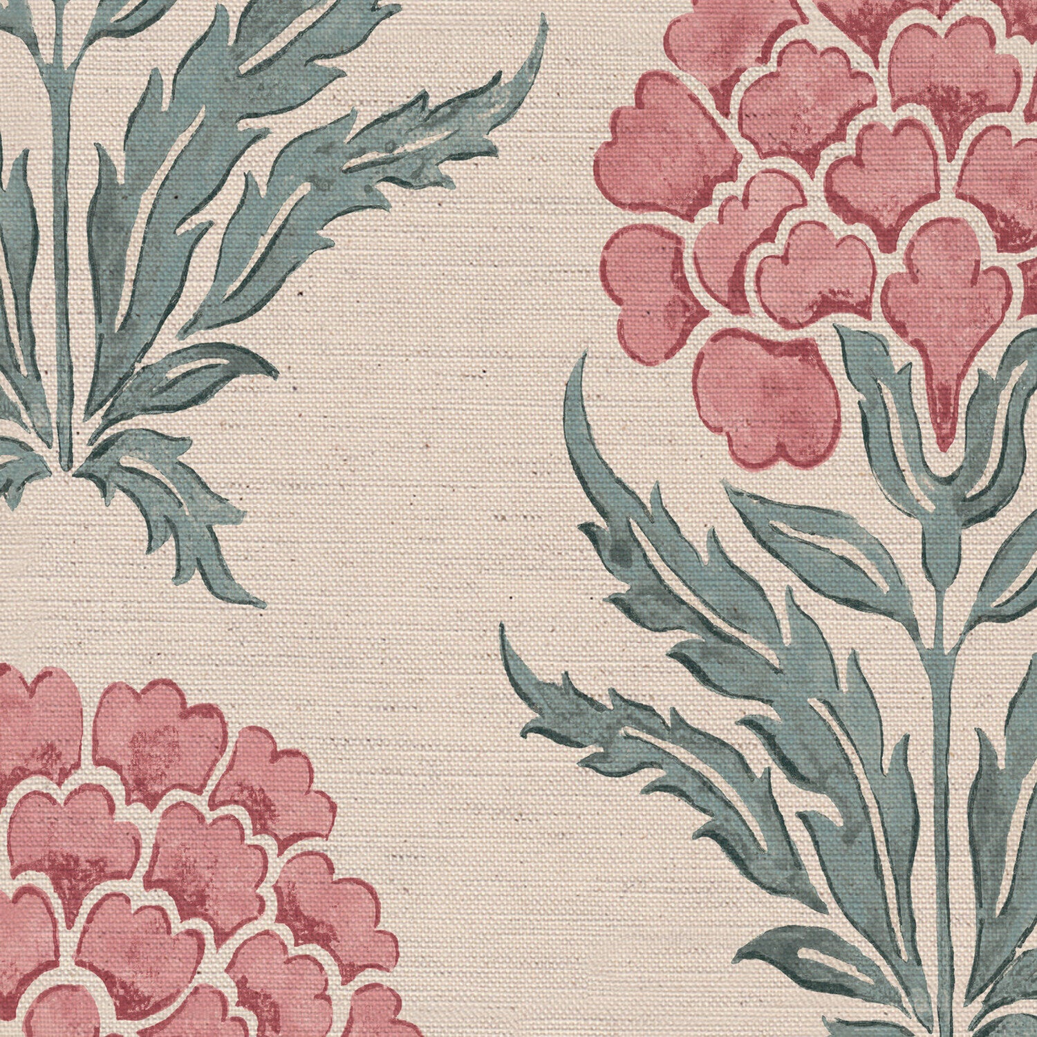 CW: Pink and duck egg | BASE: Natural Luxury Linen | HERO
