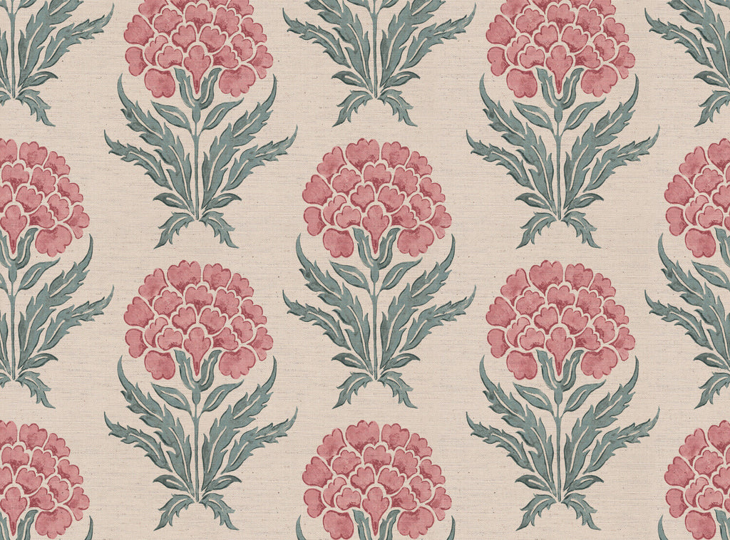 CW: Pink and duck egg | BASE: Natural Luxury Linen