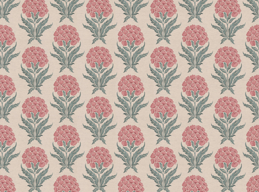 CW: Pink and duck egg | BASE: Natural Luxury Linen