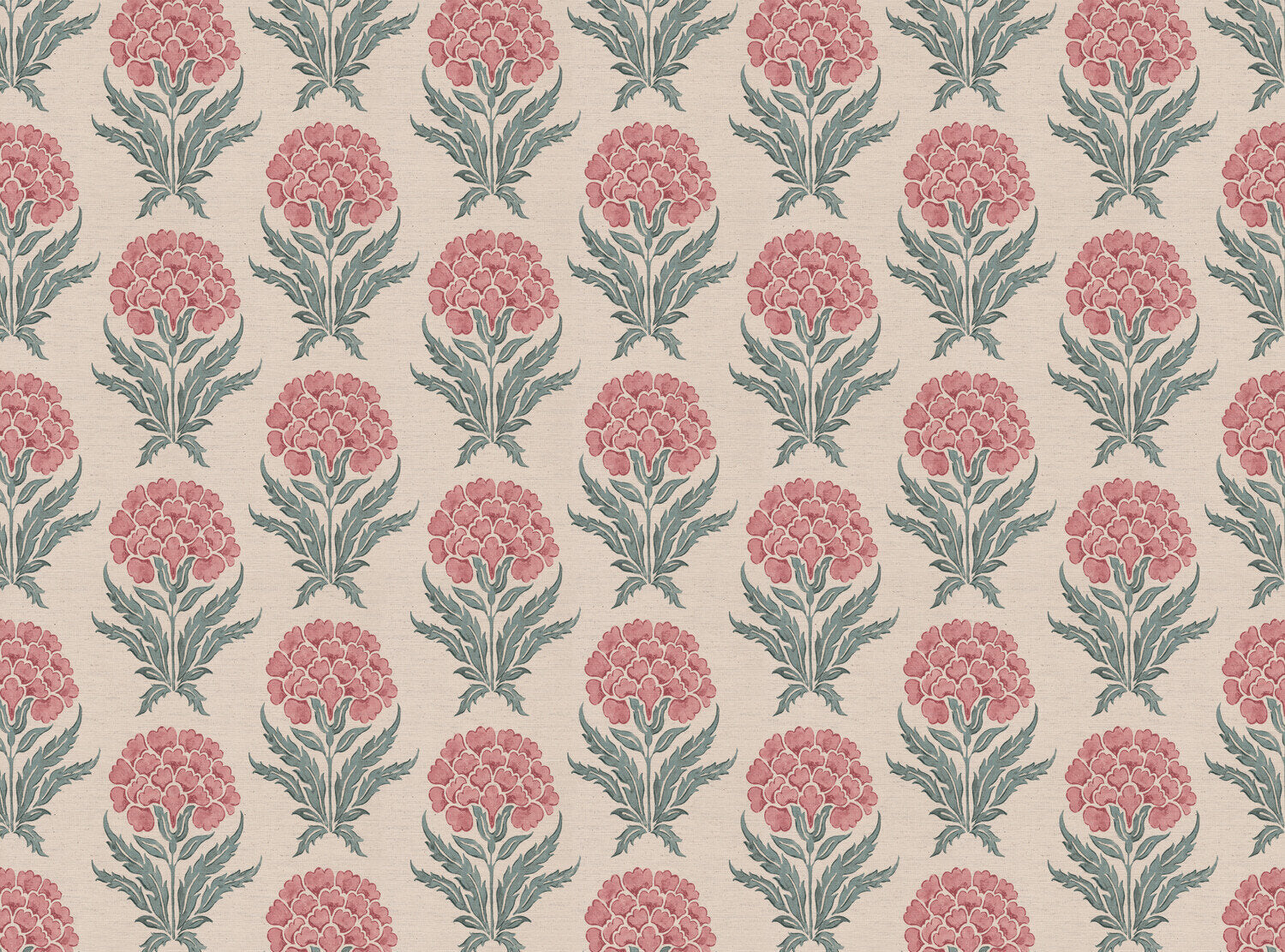 CW: Pink and duck egg | BASE: Natural Luxury Linen
