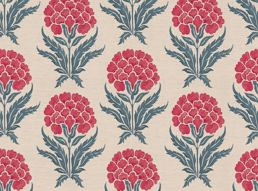 CW: Pinky red and blue | BASE: Natural Luxury Linen
