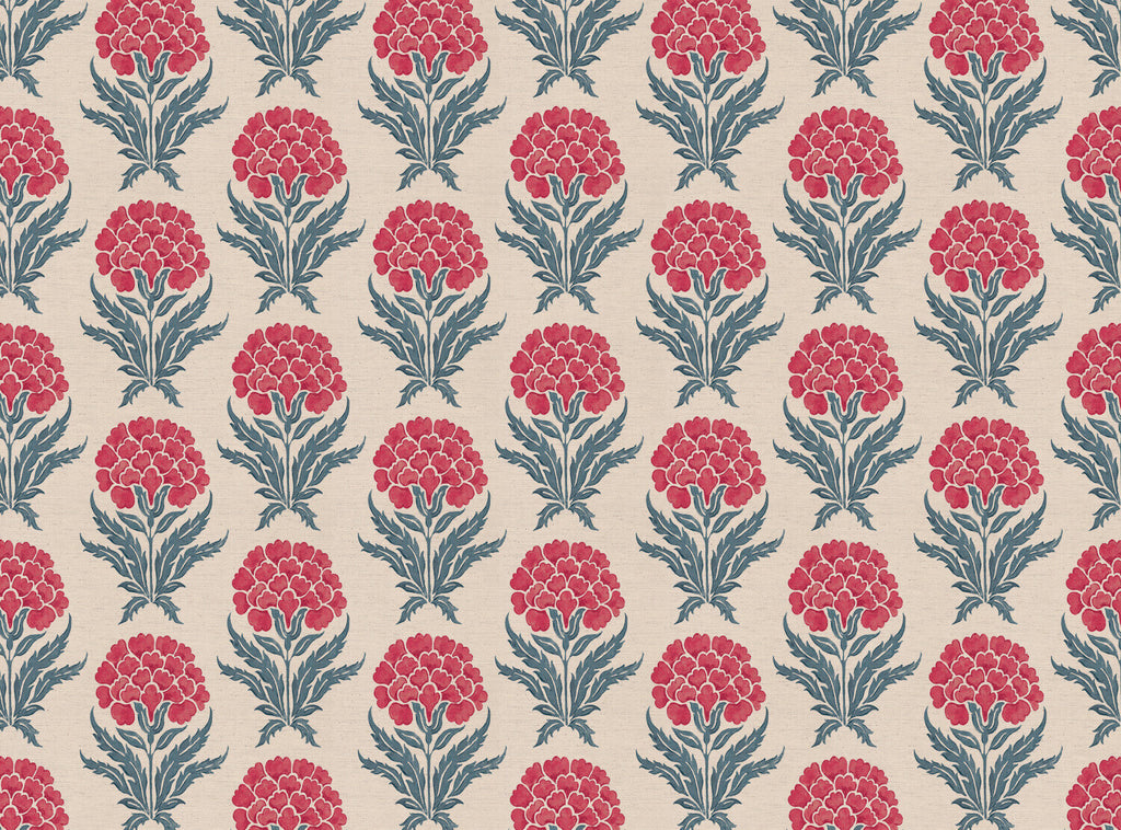 CW: Pinky red and blue | BASE: Natural Luxury Linen