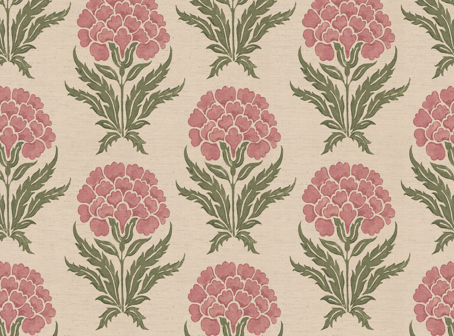 CW: Soft pink and green | BASE: Natural Luxury Linen