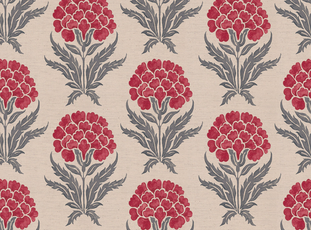 CW: Warm red and grey blue | BASE: Natural Luxury Linen
