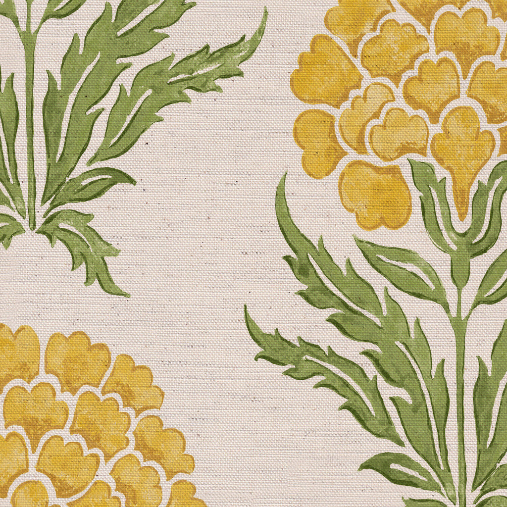 CW: Yellow and blue green | BASE: Natural Luxury Linen | HERO