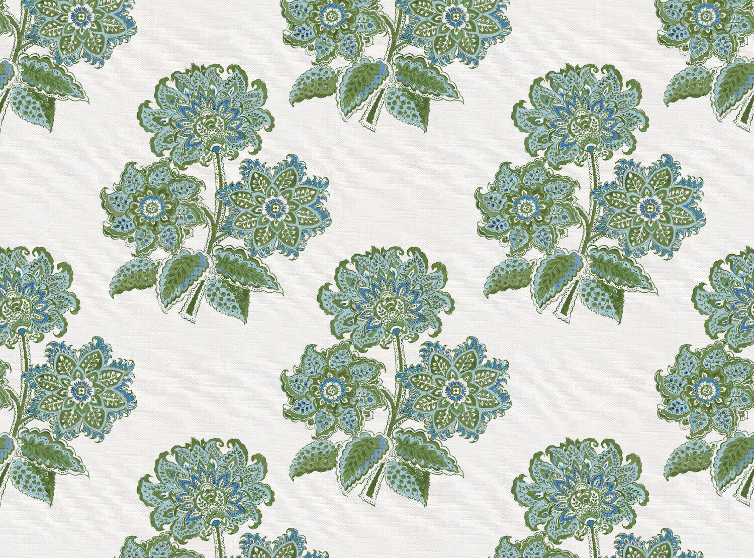 CW: Blue and moss green | BASE: Luxury Linen