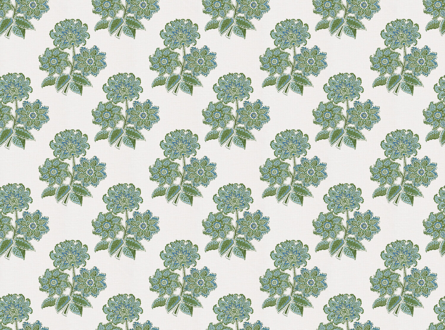 CW: Blue and moss green | BASE: Luxury Linen