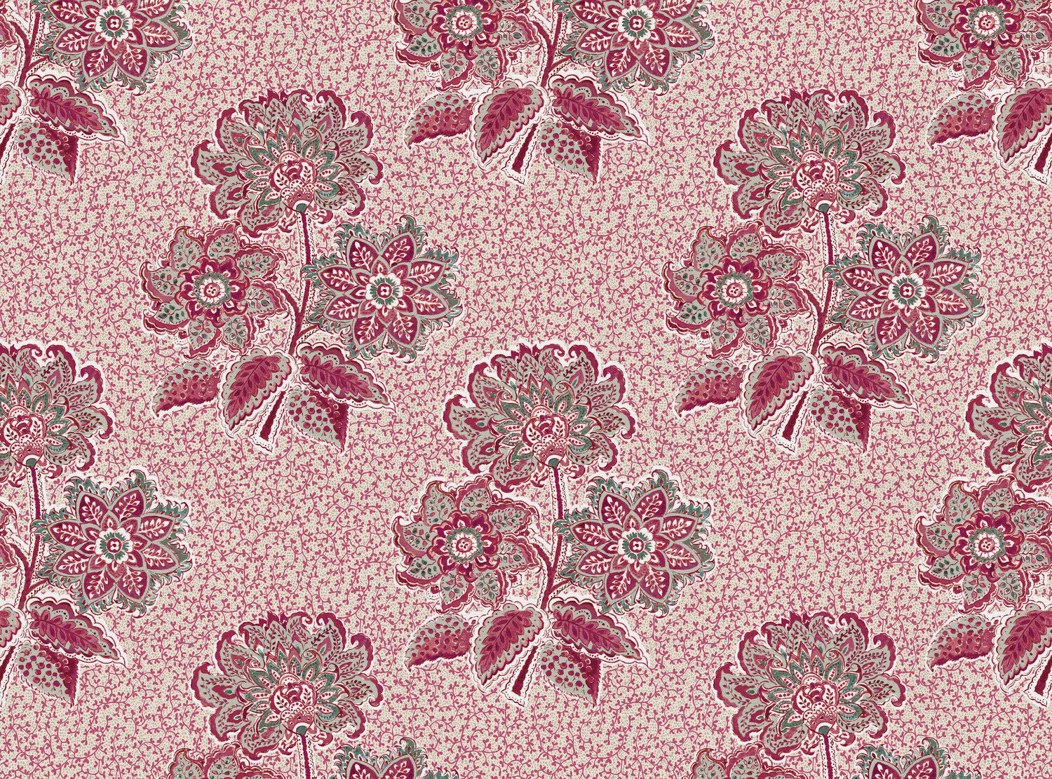 CW: Damson and sage intricate background | BASE: Luxury Linen