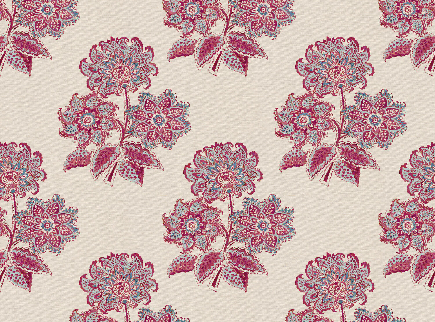 CW: Deep pink and blue | BASE: Luxury Linen
