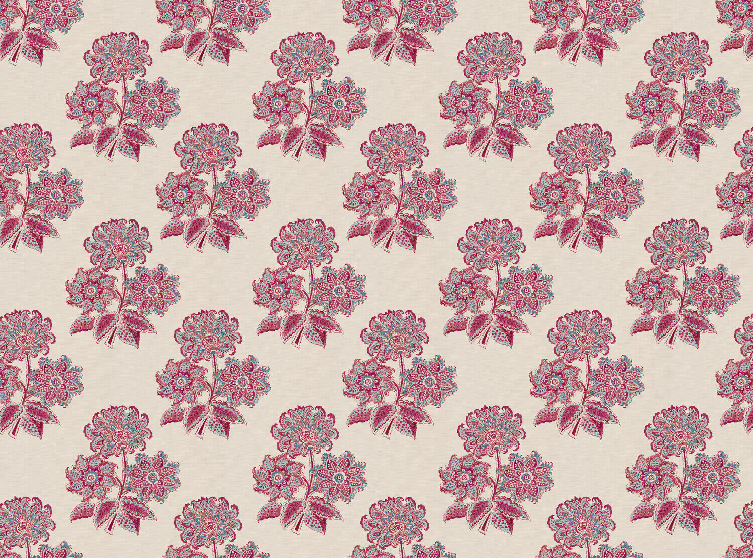 CW: Deep pink and blue | BASE: Luxury Linen