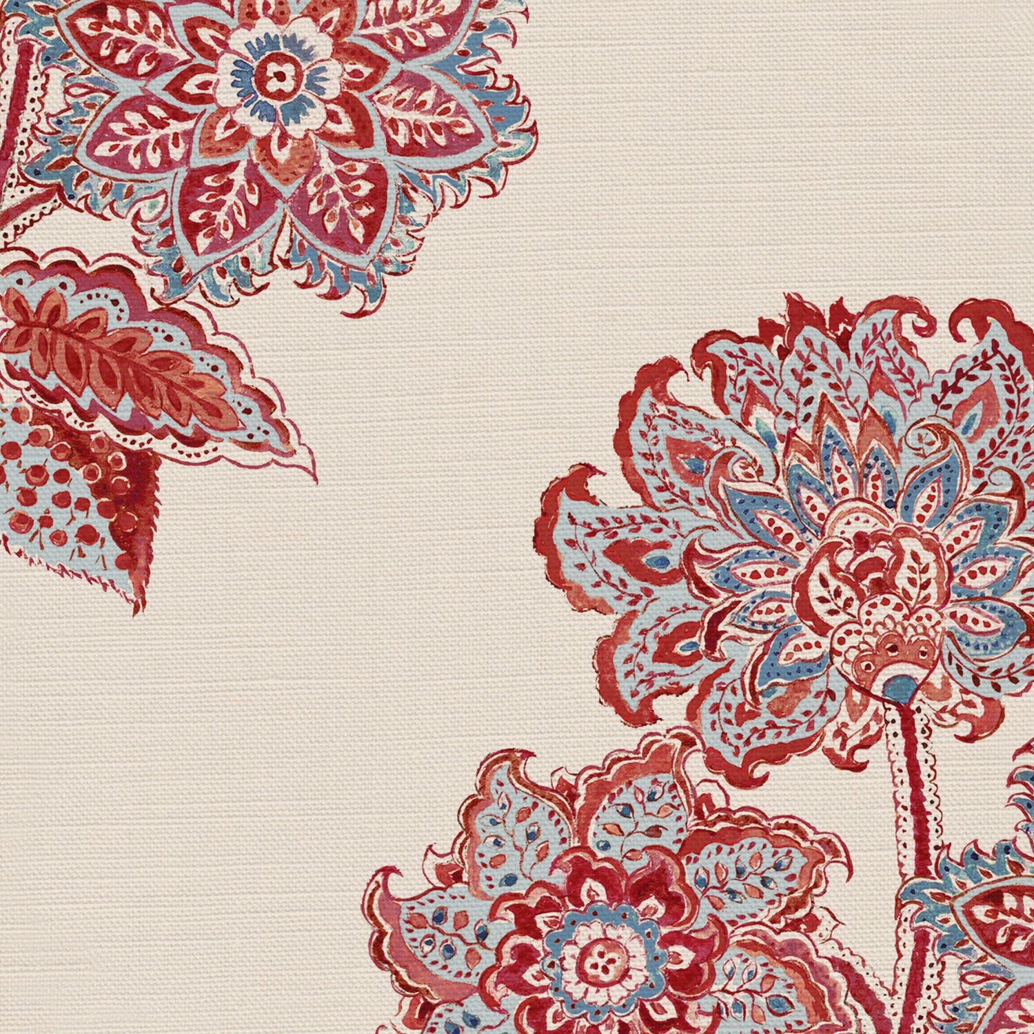 CW: Terracotta and blue | BASE: Luxury Linen | HERO