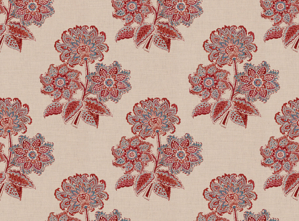 CW: Terracotta and blue | BASE: Mercia Linen