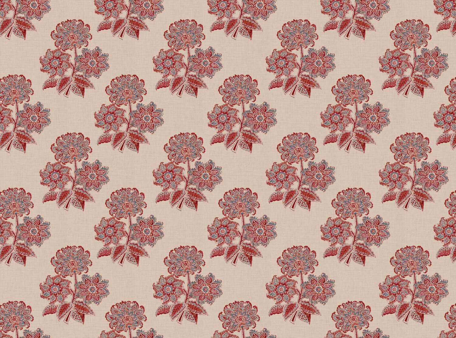 CW: Terracotta and blue | BASE: Mercia Linen