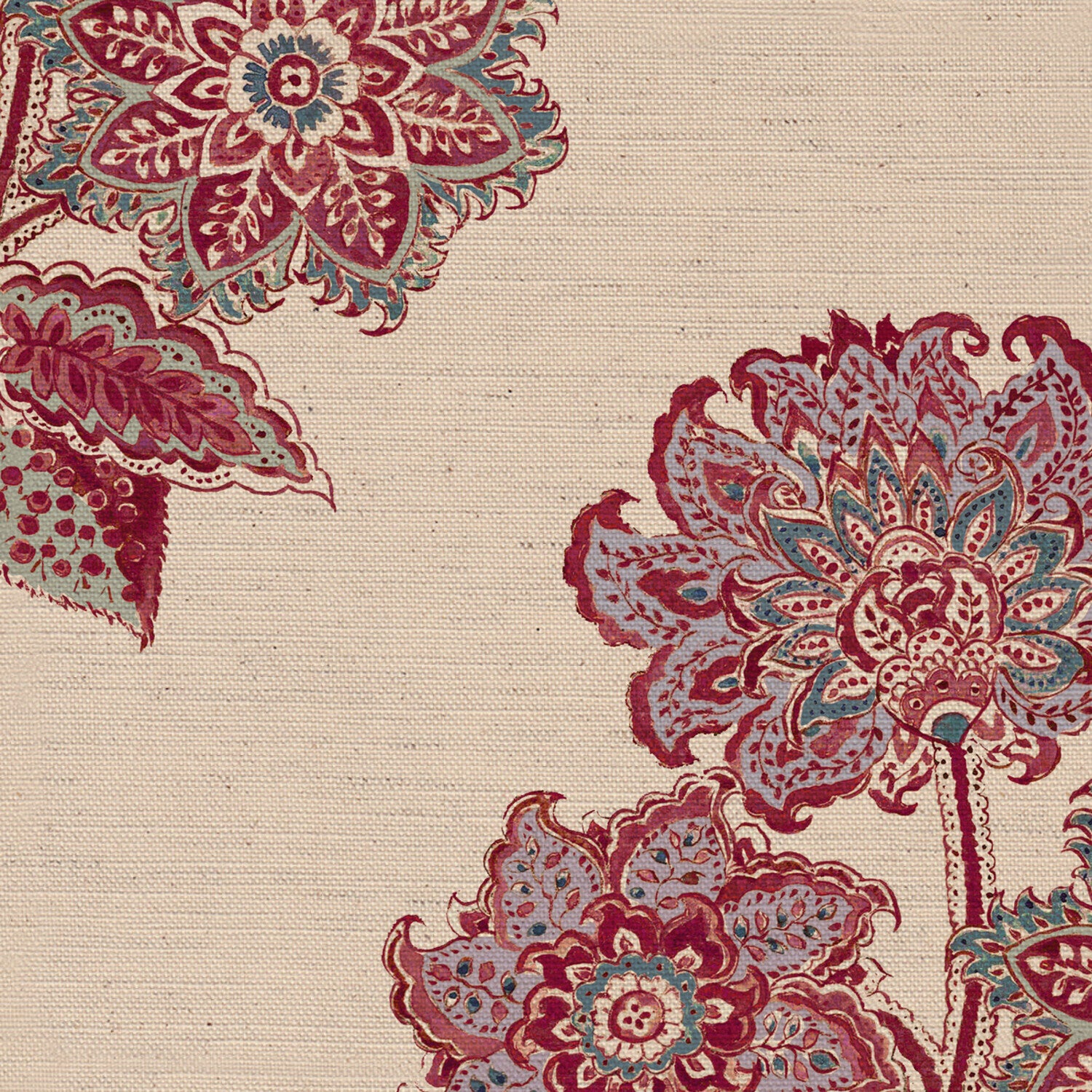 CW: Indienne | BASE: Natural Luxury Linen | HERO