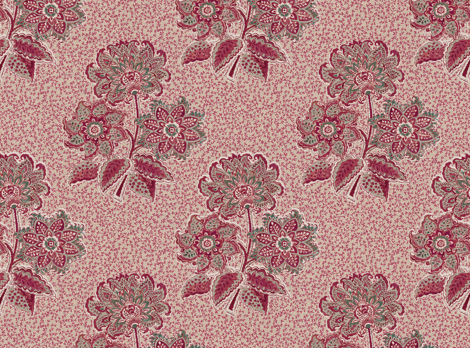 CW: Damson and sage intricate background | BASE: Natural Luxury Linen