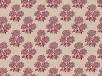 Deep pink and blue
