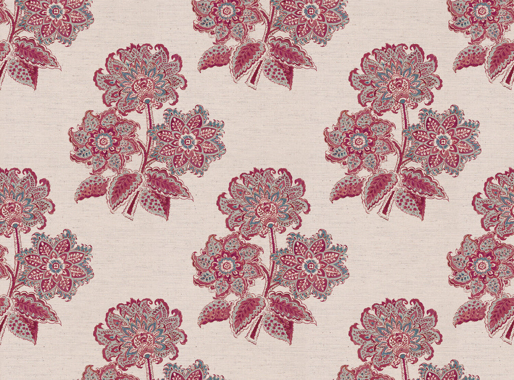 CW: Pinky red and blue | BASE: Natural Luxury Linen