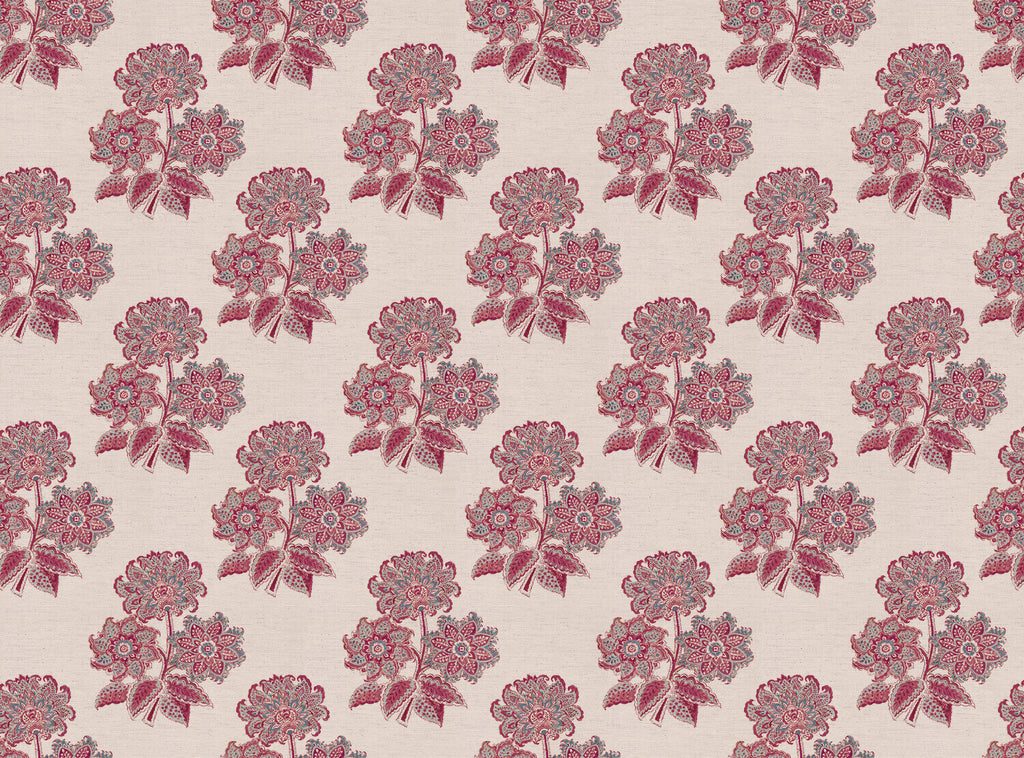 CW: Pinky red and blue | BASE: Natural Luxury Linen