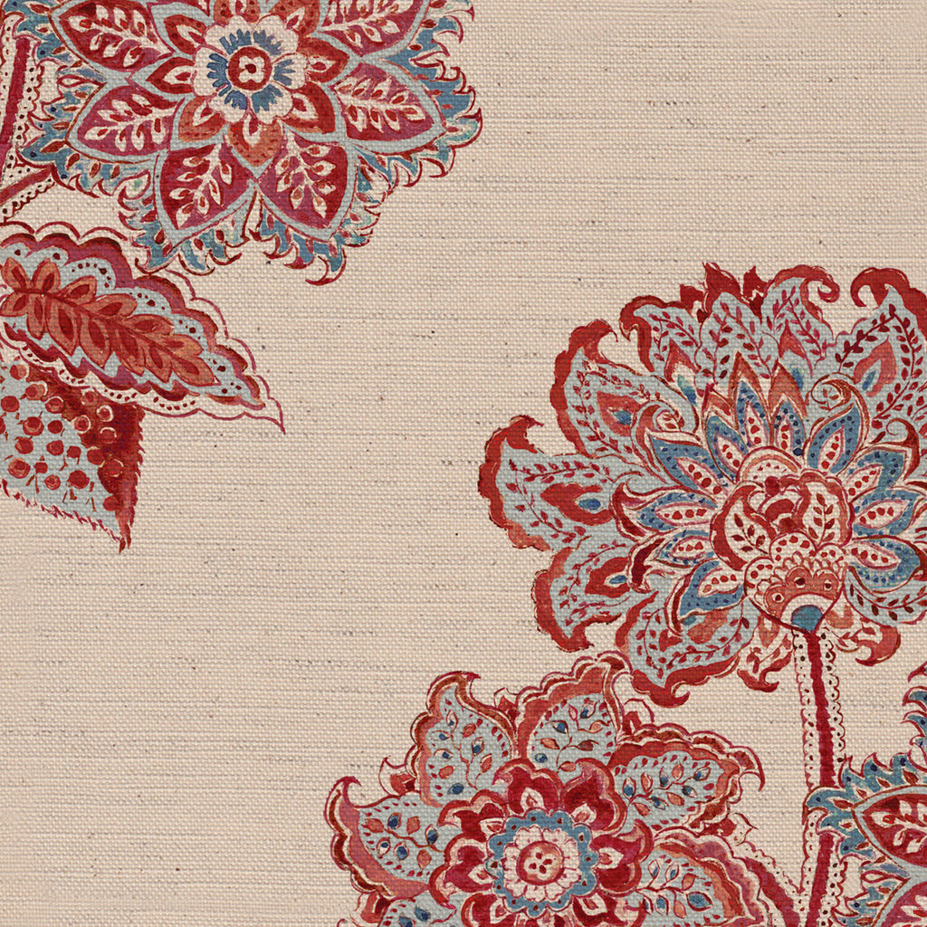 CW: Terracotta and blue | BASE: Natural Luxury Linen | HERO
