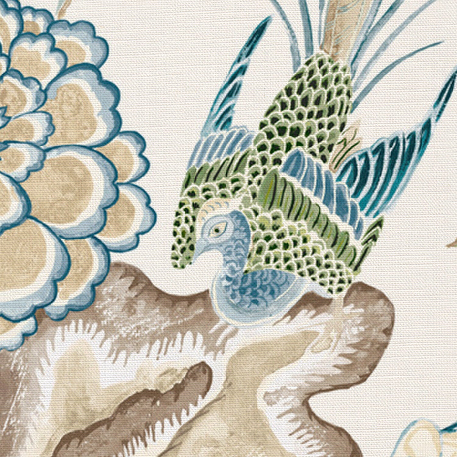 CW: Blue and moss green | BASE: Luxury Linen | HERO