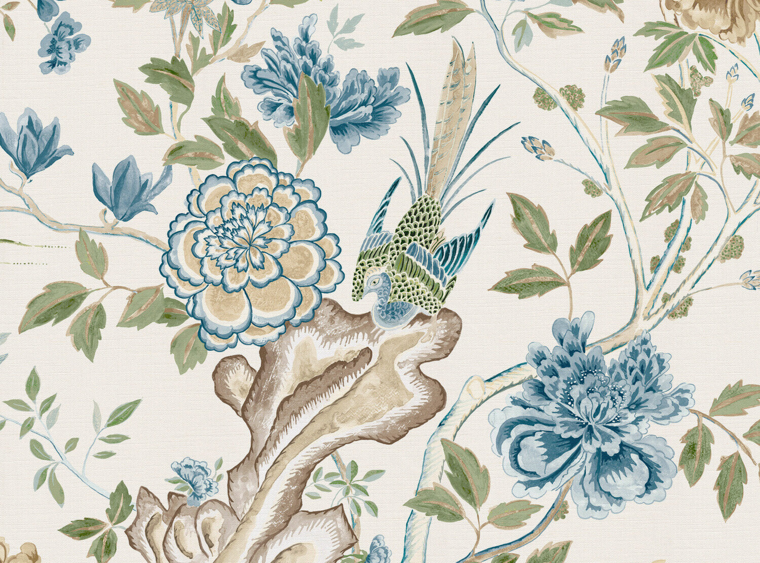 CW: Blue and moss green | BASE: Luxury Linen