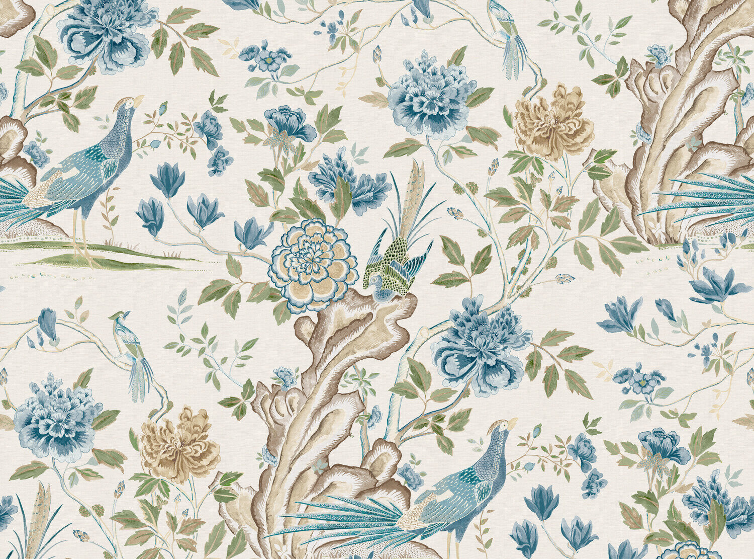 CW: Blue and moss green | BASE: Luxury Linen