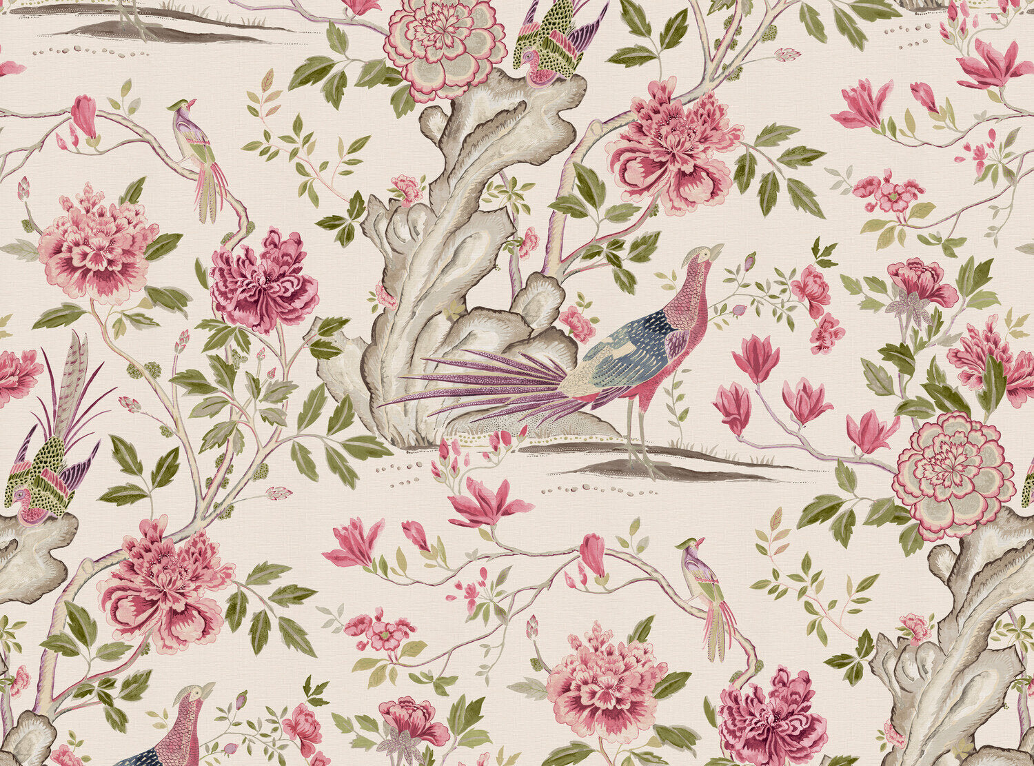CW: Rouge pink and green | BASE: Luxury Linen
