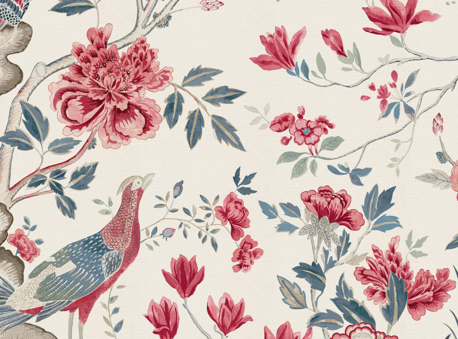 CW: Warm red and grey blue | BASE: Luxury Linen