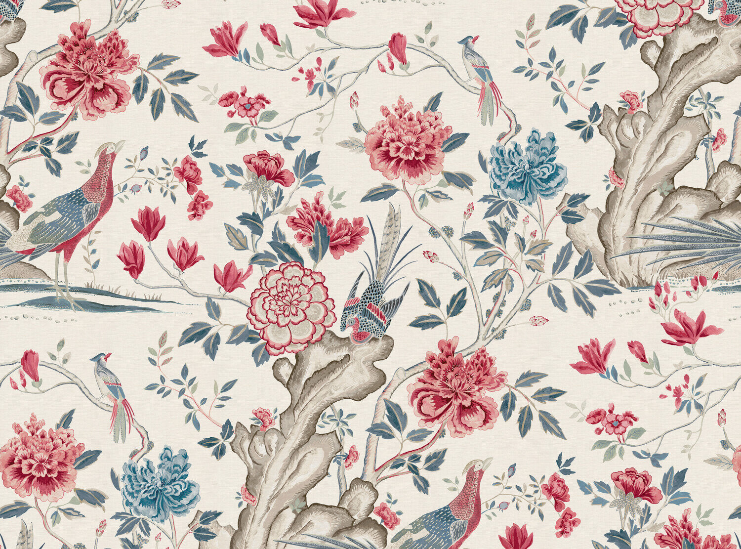 CW: Warm red and grey blue | BASE: Luxury Linen