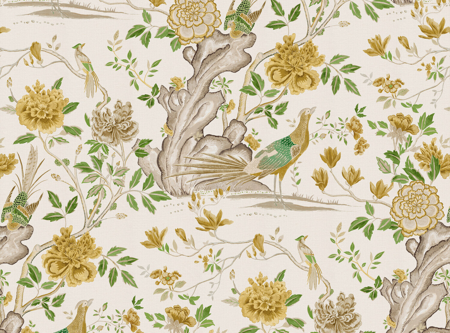 CW: Yellow and green light ground | BASE: Luxury Linen
