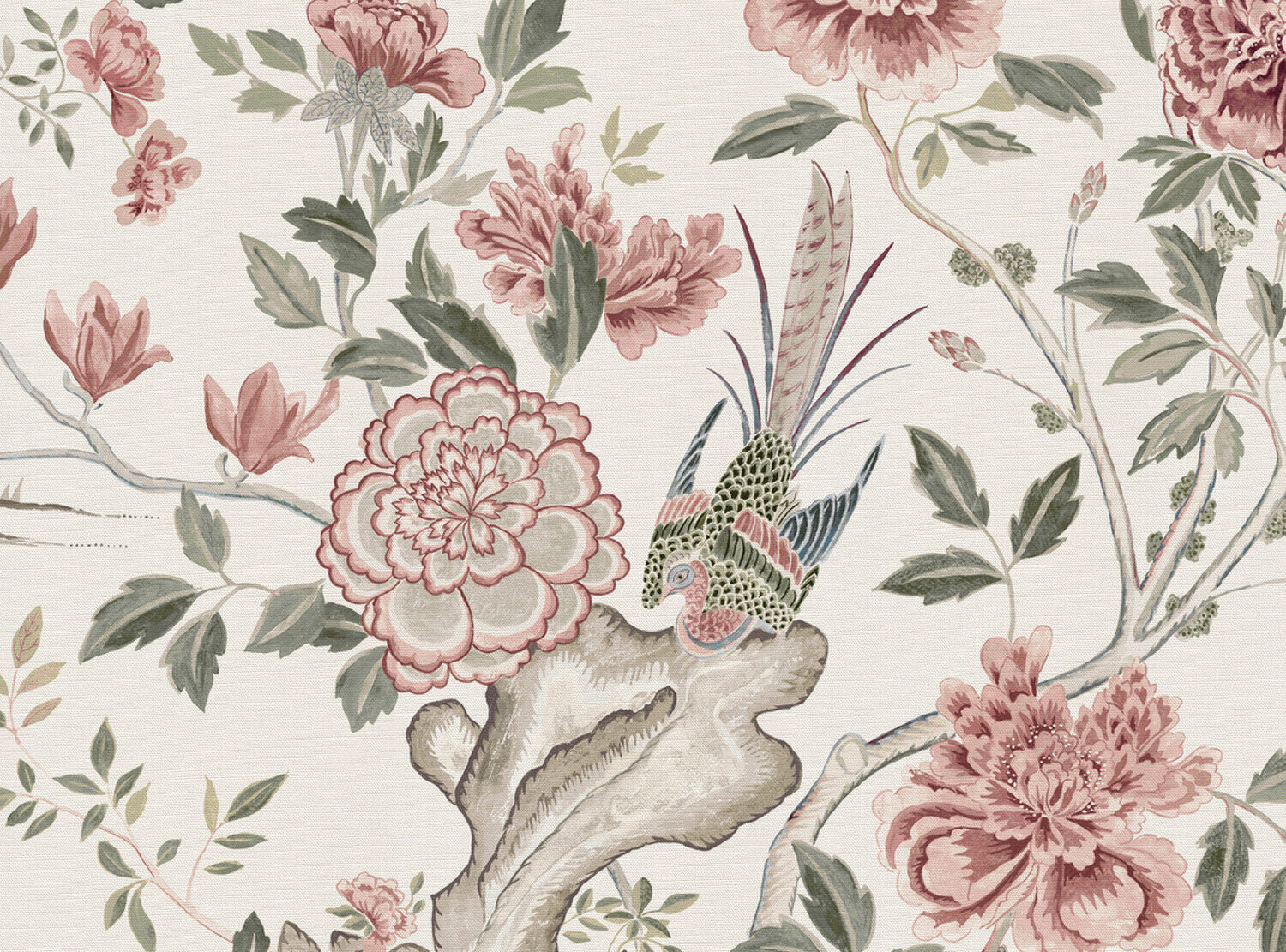 CW: Soft putty pink and grey green | BASE: Luxury Linen