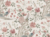 Soft putty pink and grey green