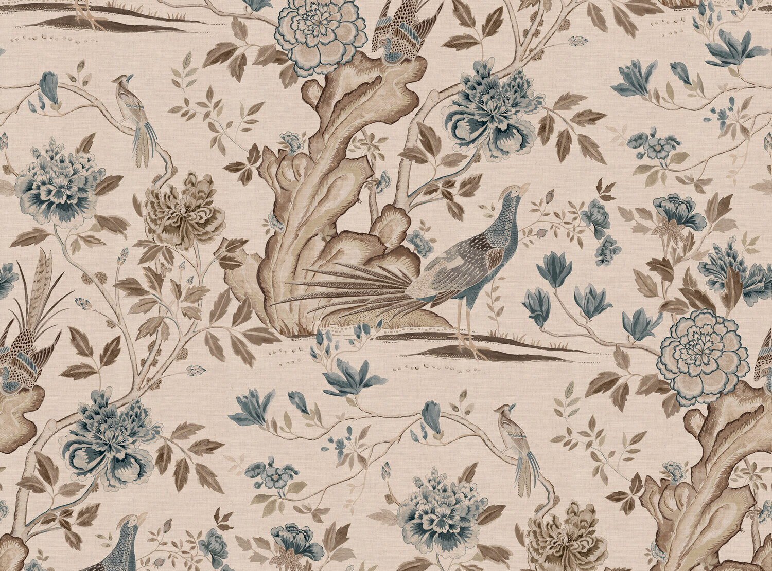 CW: Blue and brown | BASE: Mercia Linen