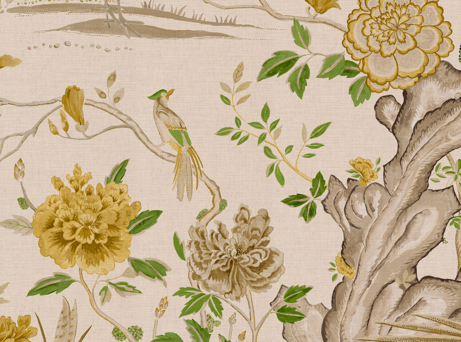CW: Yellow and green | BASE: Mercia Linen