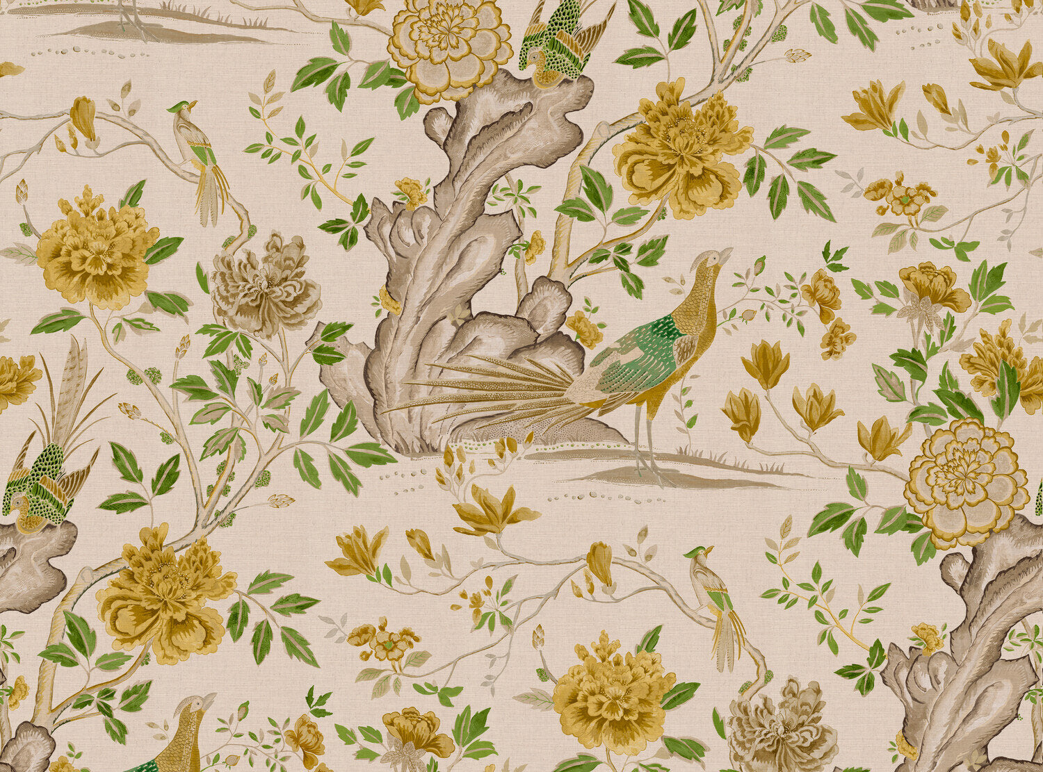 CW: Yellow and green | BASE: Mercia Linen