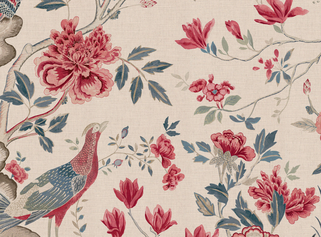 CW: Warm red and grey blue | BASE: Mercia Linen