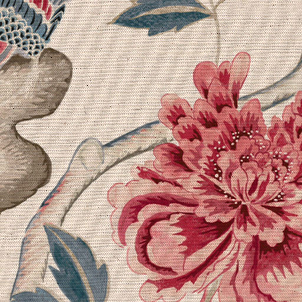 CW: Warm red and grey blue | BASE: Natural Luxury Linen | HERO