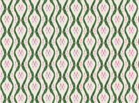 Bottle green and pink