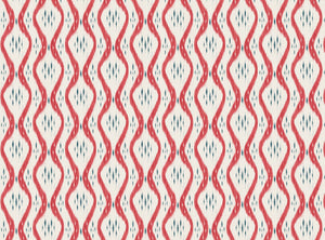 Coral and grey blue