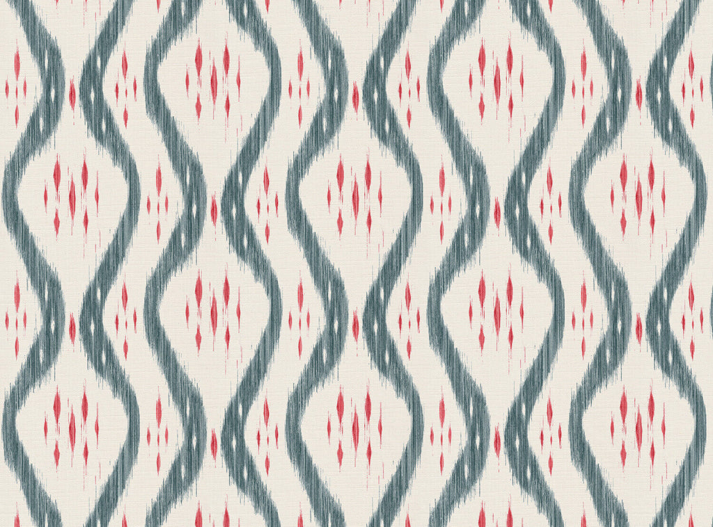 CW: Grey blue and coral | BASE: Luxury Linen