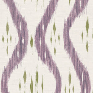 Lilac and green